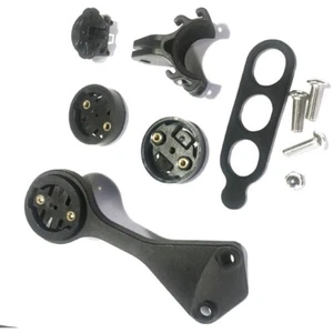 F12 Bike Handlebar Computer Mount with Light Holder for Garmin GroPro Wahoo - Picture 1 of 7