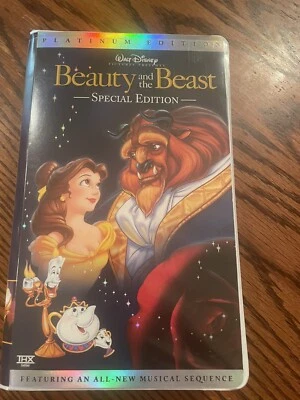 BEAUTY & THE BEAST Special Platinum Edition Disney 1991 VHS - Image 1 of 4