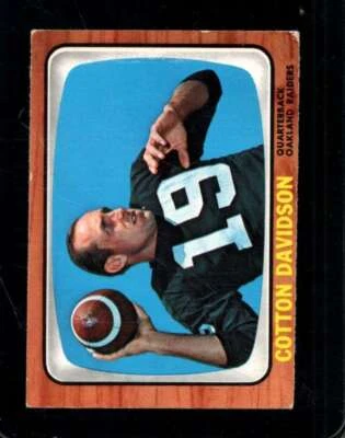1966 TOPPS #109 COTTON DAVIDSON VG RAIDERS *AZ6828 - Image 1 of 2