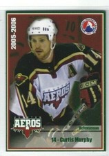 2005-06 Houston Aeros (AHL) Curtis Murphy