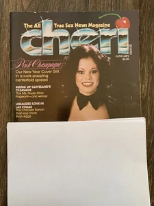 Vintage Magazine - Cheri January 1979 Nice! - Picture 1 of 4