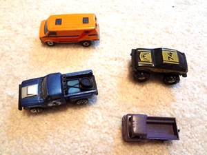 Lote de 4 Camiones - Matchbox Chevy Van, Schaper 74 Eagle Truck, Tonka Truck, Jeep - Imagen 1 de 4