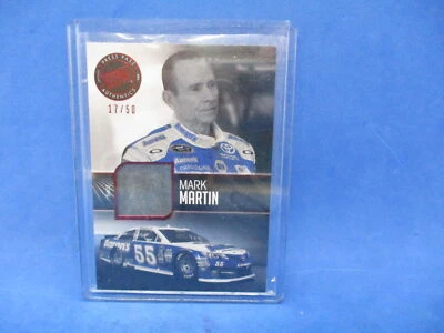 2013 Press Pass Redline Relics Red /50 Mark Martin #RR-MM HOF - Image 1 of 2
