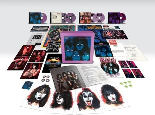 Kiss Creatures of the Night (40th Anniversary) [Super Deluxe 5 cd/Blu-ray Box Set] by Kiss (CD, 2022)