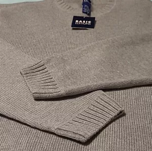 Basic Editions Vintage Gray Pullover Sweater Sz. Large NWT - Picture 1 of 6