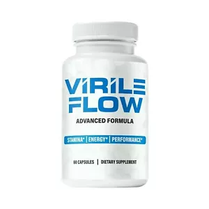 Virile Flow for Men Capsules – VirileFlow Advanced Formula - 60 Capsules - Picture 1 of 5