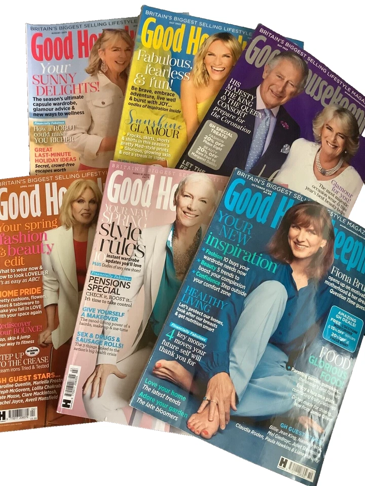 6 ISSUES GOOD HOUSEKEEPING MAGAZINE 2019/2021/2023 EXC.COND. - Image 1 of 1
