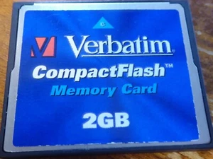 Verbatim Premium 2GB CompactFlash Memory Card - Picture 1 of 2