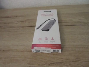 Sitecom CN-406 USB-C Hub & Micro-SD Kartenleser 5 Gbit/s vermutlich ungenutzt - Bild 1 von 6