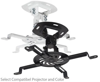 Adjustable Ceiling Projection Swivel Mount for Home Theater DLP HD 4K Projectors - Image 1 of 4