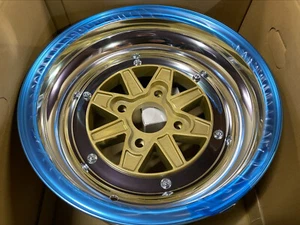 TANABE SSR SPEEDSTAR MK-3 WHEEL 14X7.5J -06 PCD 4X114.3 GOLD A86417A - Picture 1 of 3