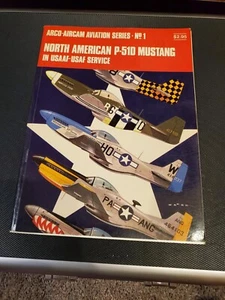 Vintage 1968 Arco-Aircam Series P-510 Mustang USAAF Service ARCO AIRCAM # 5 - Foto 1 di 2
