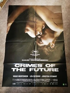 CRIMES OF THE FUTURE Original Movie Poster 39x55" 2Sh Italian DAVID CRONENBERG - Picture 1 of 2