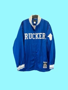 Rucker #7 Stall & Dean Varsity Jacket Size XL - Picture 1 of 4
