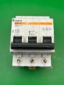 Merlin Gerin 21343 Multi9 C45N 20A Type 2 3 Phase MCB - Picture 1 of 4