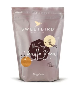 Sweetbird Non Dairy Vanilla Beans Frappe Mix 1kg Bag Cafe Style Drink Mix - Picture 1 of 1