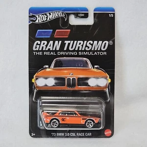 Hot Wheels 2024 Gran Turismo 73 BMW 3.0 CSL RENNWAGEN 1 von 5 orange 1:64 - Bild 1 von 2