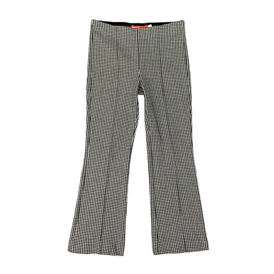 Cartonnier Pants Women S Small Black White Houndstooth Ponte Ankle Anthropologie - Image 1 of 4