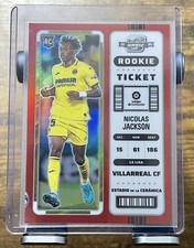 2022-23 Chronicles Contenders Optic Nicolas Jackson /99 Red Rookie Ticket RC