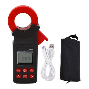 Morsetto Misuratore Corrente Multifunzione Alta Precisione AC Perdita Corrente Morsetto Tester - Foto 1 di 22