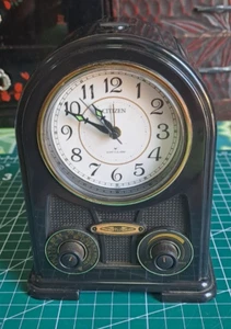 Vintage 80s Citizen NO.4R611 Table Radio Clock Japan Market *Very Nice RARE* - Foto 1 di 11