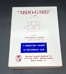 Abdo-gard Nº A-1 Aglutinante Abdominal Elástrico Cuidado Post Quirúrgico Blanco - Imagen 1 de 3