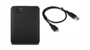 Western Digital 4TB Portable External Hard Drive USB 3.0 PC MAC XBOX PS4 PS5 WD - Picture 1 of 2