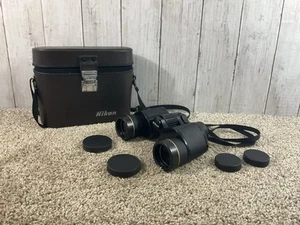 Vintage Nikon Wide Field Binoculars 8x35 8.2 Degree with Case & Caps - Picture 1 of 12
