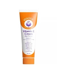Invite E Cream 50g Tube High Potency Vitamin E Healthy Firm Skin Heal & Repair - Picture 1 of 1