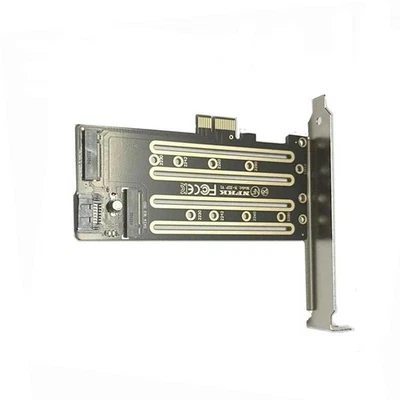 M.2 NGFF SATA NVMe SSD SSD Adapter Card B-Key  Hard Disk Interface To PCIE X1 - Image 1 of 4