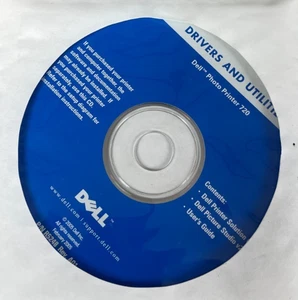Dell Photo Printer 720 Drivers Utilities User Guide CD-ROM (2005) - Picture 1 of 1