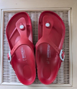 **Birkenstock Gizeh EVA Red, Size 5 UK, Size 38 EURO. Regular fit. - Picture 1 of 13