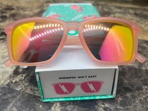 GoodR Shrimpin' Ain't Easy Active Running rutschfeste Sonnenbrille pink mit Box & Tasche - Bild 1 von 3