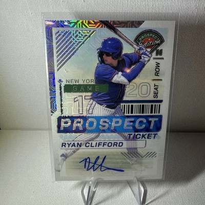 2024 Panini Prospect Edition RYAN CLIFFORD AUTO /25 #199 - Image 1 of 4