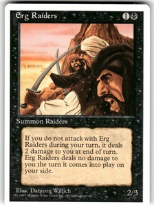 Erg Raiders 4ta Edición Casi Nuevo Magic The Gathering Regular - Imagen 1 de 2