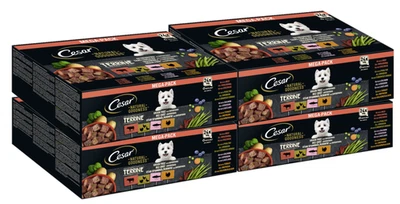 96x100g Cesar Hundefutter Nassfutter NATURAL GOODNESS Schale Multipack Terrine - Bild 1 von 4