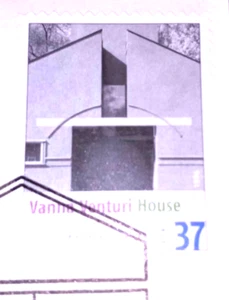 Vanna Venturi House - Modern American Architecture - 2005 22kt Golden Replicas - Picture 1 of 4