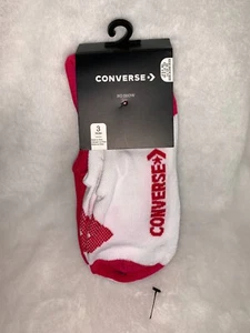 New Girls Kids Converse No Show 3 Pack Socks 5Y-7Y #2 *READ Description - Picture 1 of 11