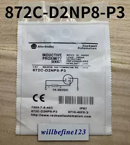 872C-D2NP8-P3 Allen Bradley Proximity Switch - Picture 1 of 2