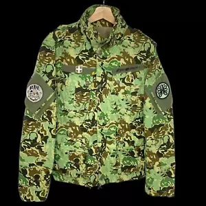 BAPE A BATHING APE | Octopus Ghost Camo Field Jacket (Green) | M vtg rare - Picture 1 of 8