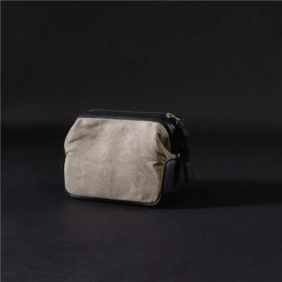 Leather Camera Bag Pouch Insert For Fuji Leica M Sony A7 Nikon Canon Panasonic - Image 1 of 4