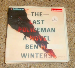 The Last Policeman by Ben H Winters Audiobook on 7 CD's w/Binder Case VGC - Picture 1 of 3