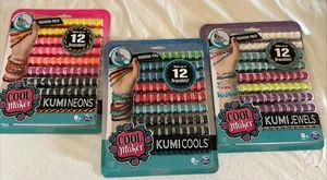 Lote de los 3 kits de recarga 36 pulseras Kumi Kreator Creator Cool Maker Fashion Pack - Imagen 1 de 2