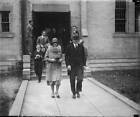 First Lady Lou Henry Hoover and US President Herbert Hoover 1929 OLD PHOTO