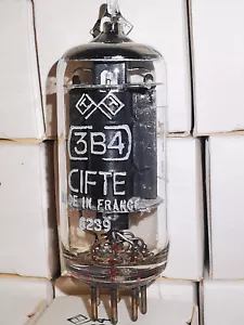 Cifte 3B4 - 1 Stück - Vakuumröhre NOS NIB Triode Audio 60`s - Bild 1 von 5