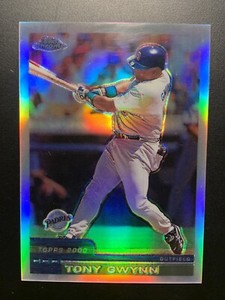2000 Topps Chrome Refractor Tony Gwynn #2 San Diego Padres HOF