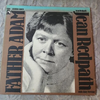 Jean Redpath With Abby Newton Father Adam Vinyl LP Record  - Image 1 of 4