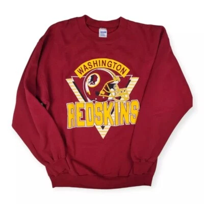 GILDAN Vintage Washington Redskins Crewneck Sweatshirt Unisex Men Women S-5XL