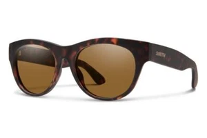 SMITH SOPHISTICATE MATTE TORTOISE CHROMAPOP™ POLAR BROWN SUNGLASSES 0N9P/L5 NEW - Picture 1 of 7