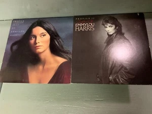 EMMYLOU HARRIS LP LOT (2) PROFILE I & II GREAT VINYL! LP RECORDS VG~COUNTRY - Picture 1 of 6